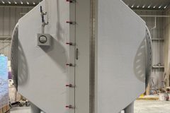 FanAir Co., LLC Grease Trap Mist Eliminator for Odor Control System in a Waste Water Treatment Plant